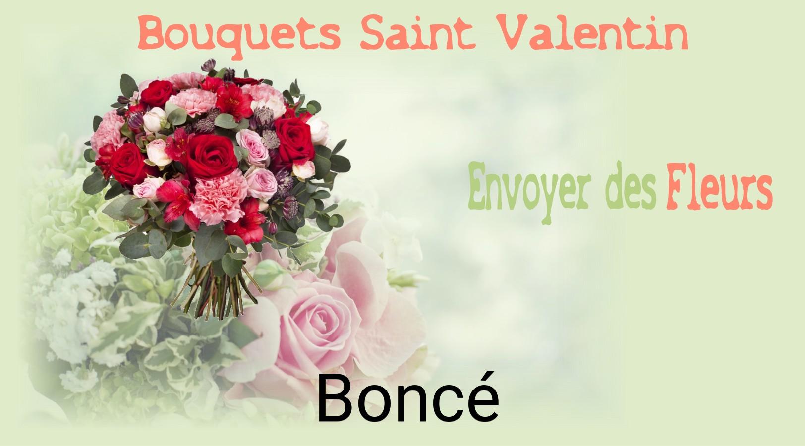 Roses de Saint-Valentin livrées à Boncé